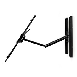 Nedis TVWM6550BK 37"-80" fali tartókonzol (max. 50 kg, forgatható/dönthető, 3 forgáspont, VESA 200x100-600x400, min. fal
