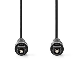 Nedis TosLink optikai audio kábel 10 m (fekete)