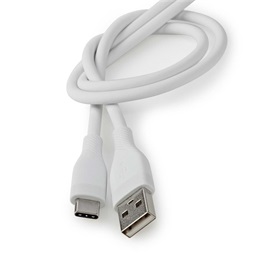 Nedis USB adat- és töltőkábel (A dugó / C dugó, USB 2.0, 15W, 1,5 m, fehér)