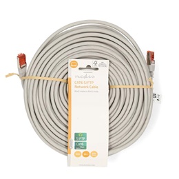 Nedis UTP/FTP CAT6 patch kábel (RJ45 (m) - RJ45 (m), 30 m, 10/100/1000 Mbit/s, 250 MHz, árnyékolt/árnyékolatlan, aranyoz
