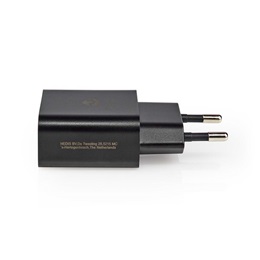 Nedis WCHAU242ABK USB töltő (1x USB-A, 5 V, 2,4 A, 12 W, gyorstöltés, fekete)