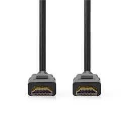 Nedis ultra HDMI 2.1 kábel (HDMI dugó / HDMI dugó, 2 m, 8K@60Hz, 48 Gbps, fekete)