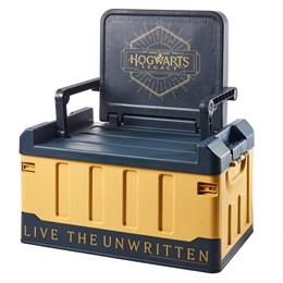 Numskull Hogwarts Legacy tároló szék (hivatalos Roxfort licenc, kihajtható, lapra hajtható, rejtett tárolórekesz, tartós