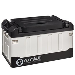 Numskull PS5 tároló szék (rejtett tároló, kihajtható, laposra hajtható, tartós anyag, 59×36×64,5 cm, max. teherbírás <10