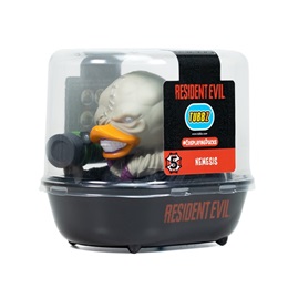 Numskull Tubbz Boxed - Resident Evil Nemesis gumikacsa (hivatalos, PVC, kb. 9 cm, díszdoboz)
