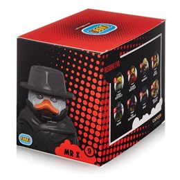 Numskull Tubbz Boxed Resident Evil Mr. X T-103 gumikacsa (hivatalos, PVC, kb. 9 cm, részletgazdag)