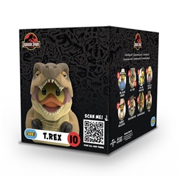 Numskull Tubbz gumikacsa (Jurassic Park, T-Rex, dobozolt)