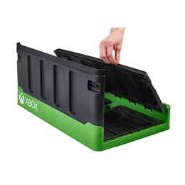 Numskull Xbox Series tároló szék (Xbox dizájn, kihúzható, összecsukható, rejtett tárolórekesz, tartós, max. terhelés <10