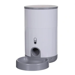 Petoneer Nutri Mini okos állateledel adagoló (2,6 l, 5V/1A USB-C, időzítő, mobil vezérlés, vészellátás elemmel, fehér)