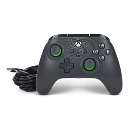 PowerA Advantage vezetékes Xbox Series X/S kontroller (USB-C, 3 m kábel, programozható gombok, zöld)