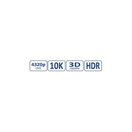 ROLINE HDMI kábel (2 m, Ultra high speed, 10K@30Hz, 5K@120Hz, 4K@240Hz, HDMI 2.1)
