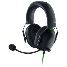 Razer BlackShark V2 X fejhallgató (PlayStation, mikrofon, fekete)