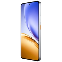 Realme 14 5G mobiltelefon (256 GB, 8 GB RAM, 6,67" AMOLED, 120Hz, 6000 mAh, 45W gyorstöltés, Dual SIM, IP68, ezüst)