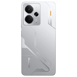 Realme 14 5G mobiltelefon (256 GB, 8 GB RAM, 6,67" AMOLED, 120Hz, 6000 mAh, 45W gyorstöltés, Dual SIM, IP68, ezüst)