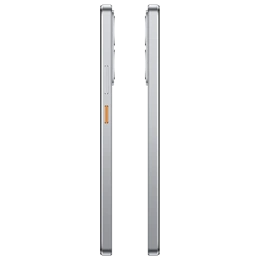 Realme 14 5G mobiltelefon (256 GB, 8 GB RAM, 6,67" AMOLED, 120Hz, 6000 mAh, 45W gyorstöltés, Dual SIM, IP68, ezüst)