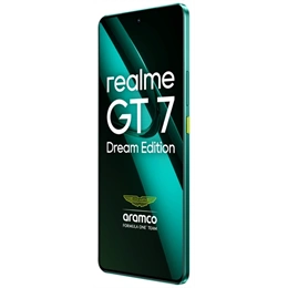 Realme GT7 Dream Edition mobiltelefon (512 GB, 16 GB RAM, 6,78" LTPO AMOLED, 120Hz, 7000 mAh, dualsim, zöld)