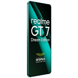 Realme GT7 Dream Edition mobiltelefon (512 GB, 16 GB RAM, 6,78" LTPO AMOLED, 120Hz, 7000 mAh, dualsim, zöld)