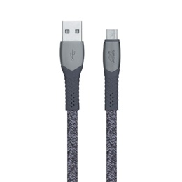 RivaCase PS6100 USB 2.0 kábel (A dugó / mikro-B dugó, 1,2 m, szürke)