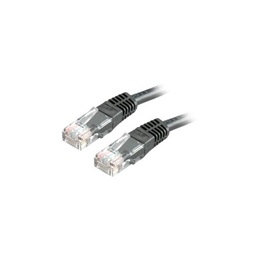 Roline UTP CAT6 patch kábel (RJ45 / RJ45, 1 m, fekete)