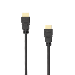 SBOX HDMI kábel (HDMI dugó / HDMI dugó, 10 m, 4K@50/60Hz, 18 Gbps, 24K aranyozott, Ethernet, ARC, CEC, fekete)