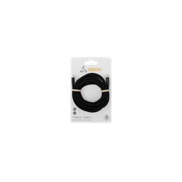 SBOX USB adat- és töltőkábel (C dugó / C dugó, 2 m, 60W, 480 Mb/s, fekete)