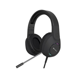 Sandberg BossBlaster mikrofonos fejhallgató USB (50 mm, 2 m kábel, USB-A csatlakozó, elektret kondenzátor mikrofon, omni
