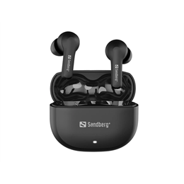 Sandberg Play n Go Wireless fejhallgató (v6.0, mikrofon, 10 mm driver, USB-C, 20-24 óra üzemidő)