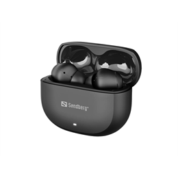 Sandberg Play n Go Wireless fejhallgató (v6.0, mikrofon, 10 mm driver, USB-C, 20-24 óra üzemidő)