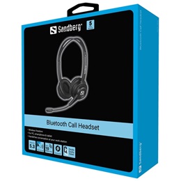 Sandberg bluetooth fejhallgató (v5.3, mikrofon, 24 óra üzemidő, 400 mAh, hatótáv 10 m)