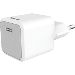 Sandberg hálózati töltő USB-C 20W (USB-C PD 5V/3A, 9V/2.22A, 12V/1.67A, kábel USB-C-USB-C 1m)