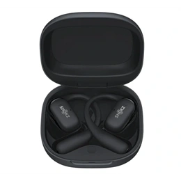 Shokz OpenFit2 bluetooth fülhallgató sztereo (v5.4, tws, fülre akasztható, mikrofon, zajszűrő, töltőtok, fekete)