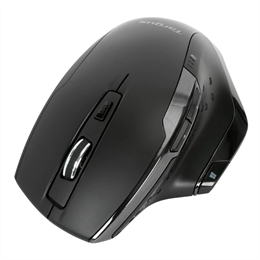 Targus Antimikrobiális Ergo AMW584GL vezeték nélküli egér (fekete, 2,4GHz, 7 gomb, AES titkosítás)