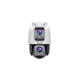 Tenda RH9-WCA kültéri PTZ biztonsági kamera (DualLens, 6MP+3MP, 4mm+6mm, H.265, IR 30m+LED, IP65, mikrofon és hangszóró,