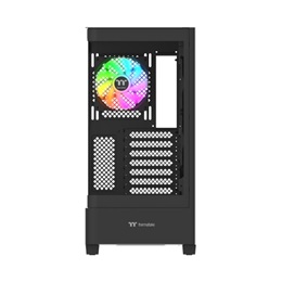 Thermaltake View 290 TG ARGB táp nélküli ablakos Mid Tower számítógépház fekete