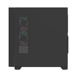 Thermaltake View 290 TG ARGB táp nélküli ablakos Mid Tower számítógépház fekete