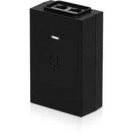 Ubiquiti POE-48-24W PoE adapter (48V, 0,5A, 2x RJ45, fekete)