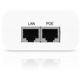 Ubiquiti PoE tápegység (54V DC, 1,5A, 80W, Gigabit LAN, RJ45, IEC-320 C6, CE, FCC, IC, UL)