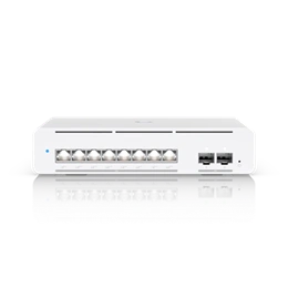 Ubiquiti Pro XG 8 PoE switch (kompakt asztali/fali, 8x 10GbE RJ45 PoE++, 2x 10G SFP+, L3, 155W PoE)