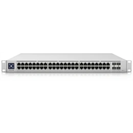 Ubiquiti UniFi Switch Enterprise 48-port PoE (48x 2.5G RJ45, 4x SFP+, 720W PoE, fehér)