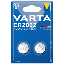 Varta gombelem (CR2032, lítium, 2 db/bliszter)