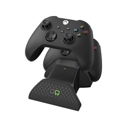 Venom Xbox Series S/X dupla töltőállomás + 2 akkumulátor (fekete, USB, VS2881)
