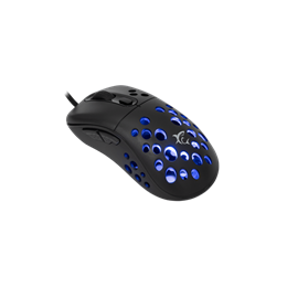 WhiteShark GM-5013B gamer egér (vezetékes, optikai, 7200 DPI, 6 gomb, RGB, fekete)
