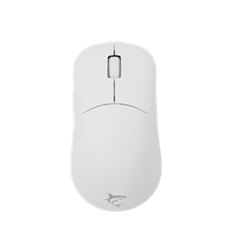 White Shark AERO-W WGM-5015W vezeték nélküli gamer egér (fehér, 5.000/10.000 DPI, 6 gomb, Pixart 3325, RGB, 2.4GHz, USB