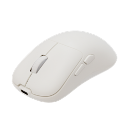 White Shark AERO-W WGM-5015W vezeték nélküli gamer egér (fehér, 5.000/10.000 DPI, 6 gomb, Pixart 3325, RGB, 2.4GHz, USB