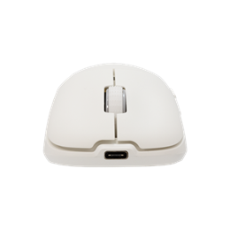 White Shark AERO-W WGM-5015W vezeték nélküli gamer egér (fehér, 5.000/10.000 DPI, 6 gomb, Pixart 3325, RGB, 2.4GHz, USB