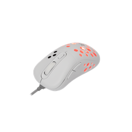 White Shark AZRAEL-W vezetékes gamer egér (optikai, 7200 DPI, 6 gomb, RGB, USB, 1,5 m, fehér)
