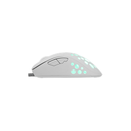 White Shark AZRAEL-W vezetékes gamer egér (optikai, 7200 DPI, 6 gomb, RGB, USB, 1,5 m, fehér)