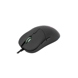White Shark BAGDEMAGUS-B gamer egér (fekete, optikai, 6 gomb, 7200 DPI, RGB, 64 g)