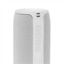 White Shark Conga bluetooth hordozható hangszóró (v5.0, 1800 mAh belső akku, 10 W, TWS, 4-6 óra, fehér)