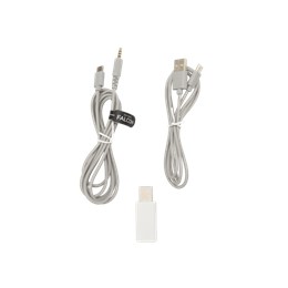 White Shark Falcon-W GH-2441W vezeték nélküli gamer fejhallgató sztereo (mikrofon, 40 mm, 3,5 mm jack, USB-C töltés, feh